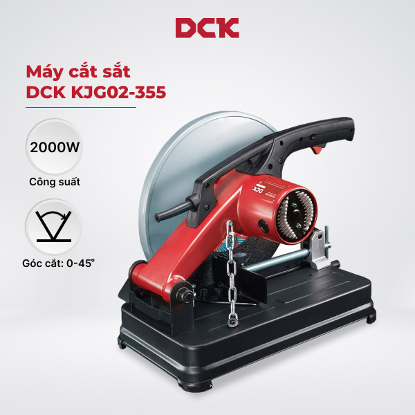 Máy cắt sắt 2000W KJG02-355 - DCK