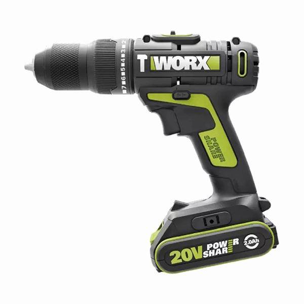 Máy khoan động lực dùng pin Li-ion 20V WU179 - Worx Green